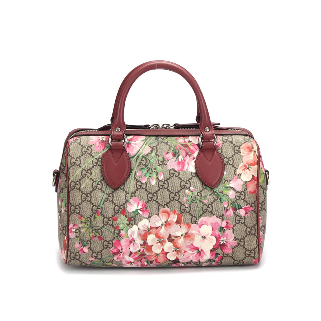 Small GG Supreme Blooms Boston Bag 409529