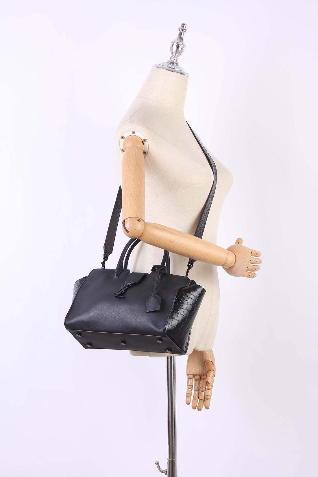 Baby Downtown Leather Shoulder Bag 436834