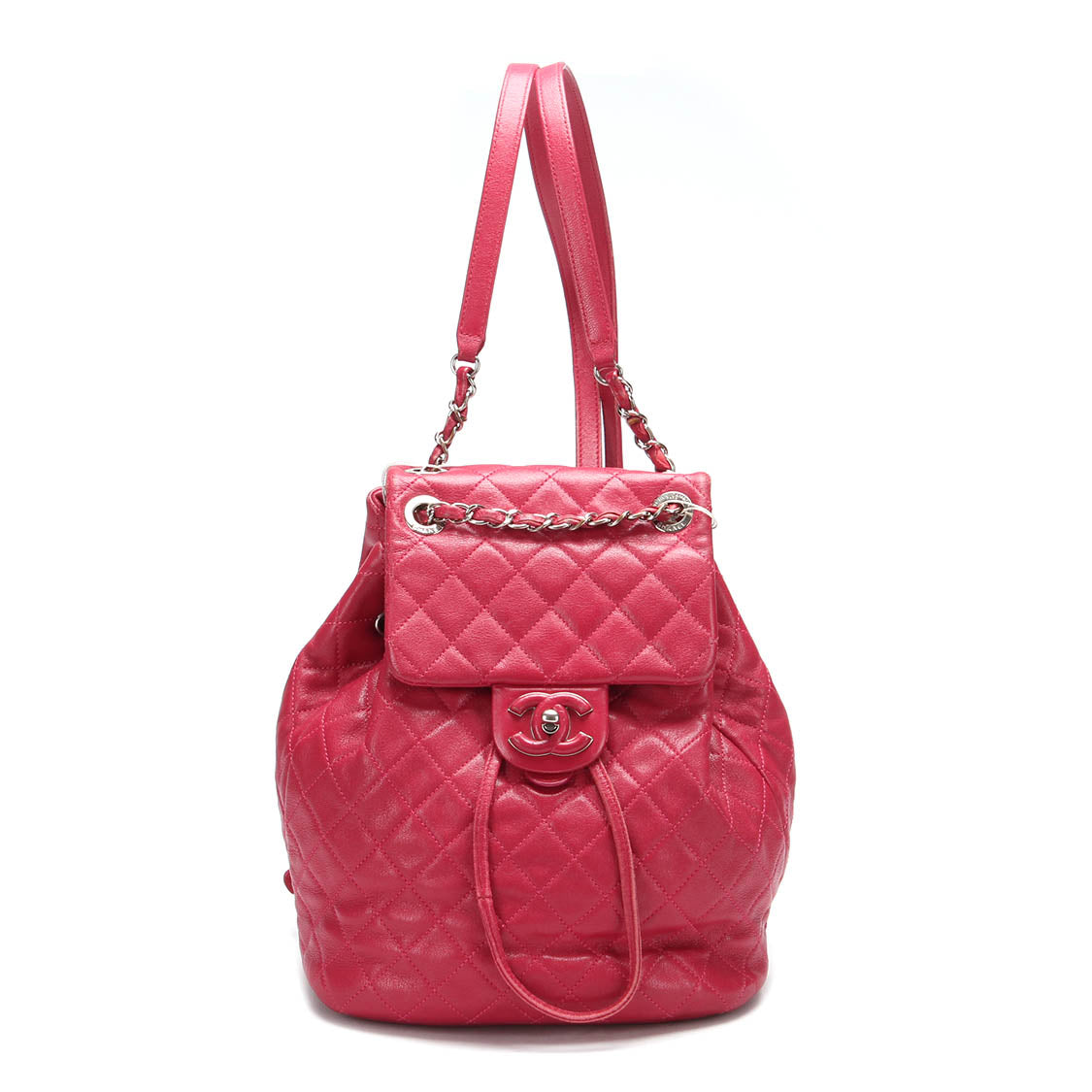 Quilted Lambskin Backpack