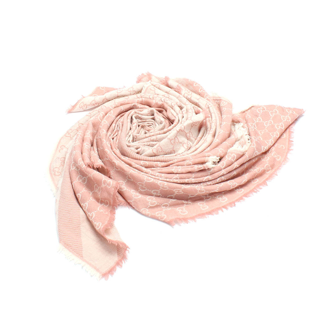 GG Wool and Silk Scarf