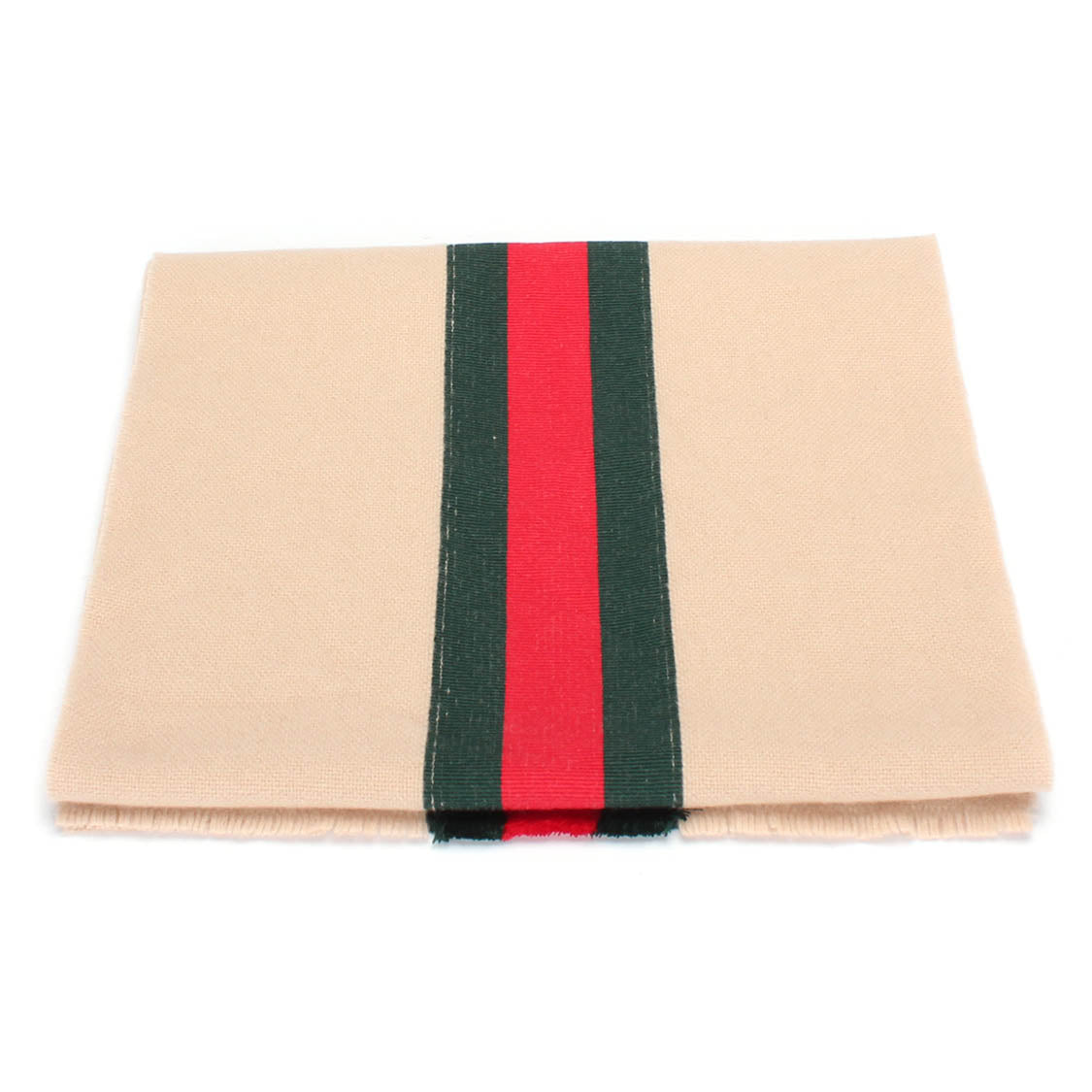 Gucci Web Scarf Cotton Scarf in Good condition