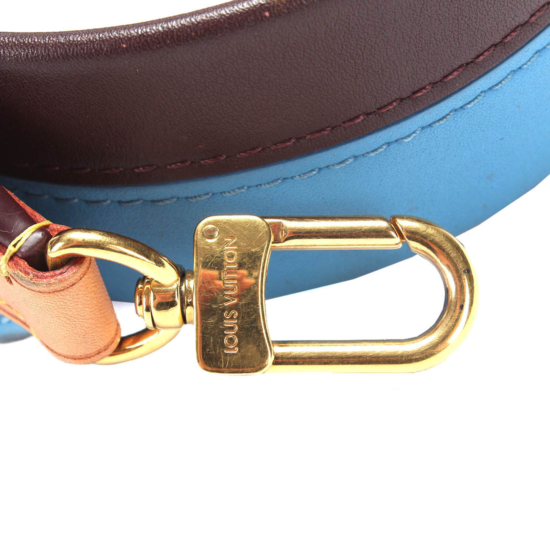 Bicolor Leather Detachable Strap