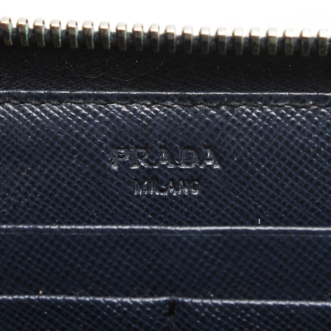 Saffiano Zip Long Wallet