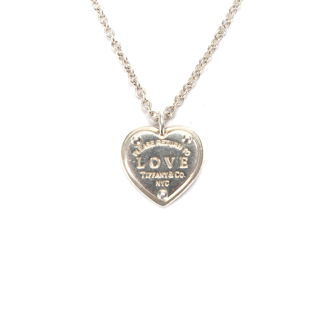 Return to Tiffany Love Heart Pendant Necklace