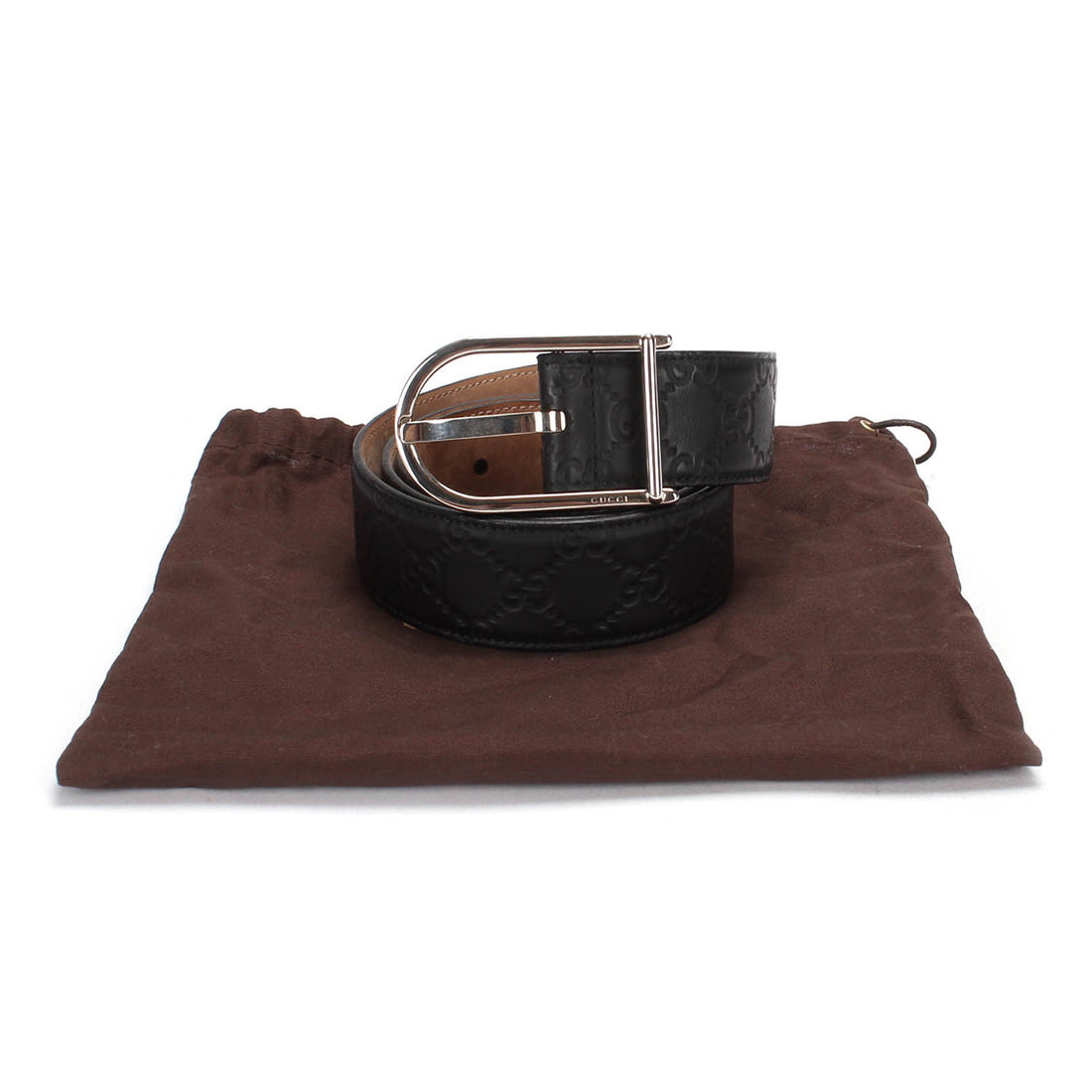 Guccissima Leather Belt 245868