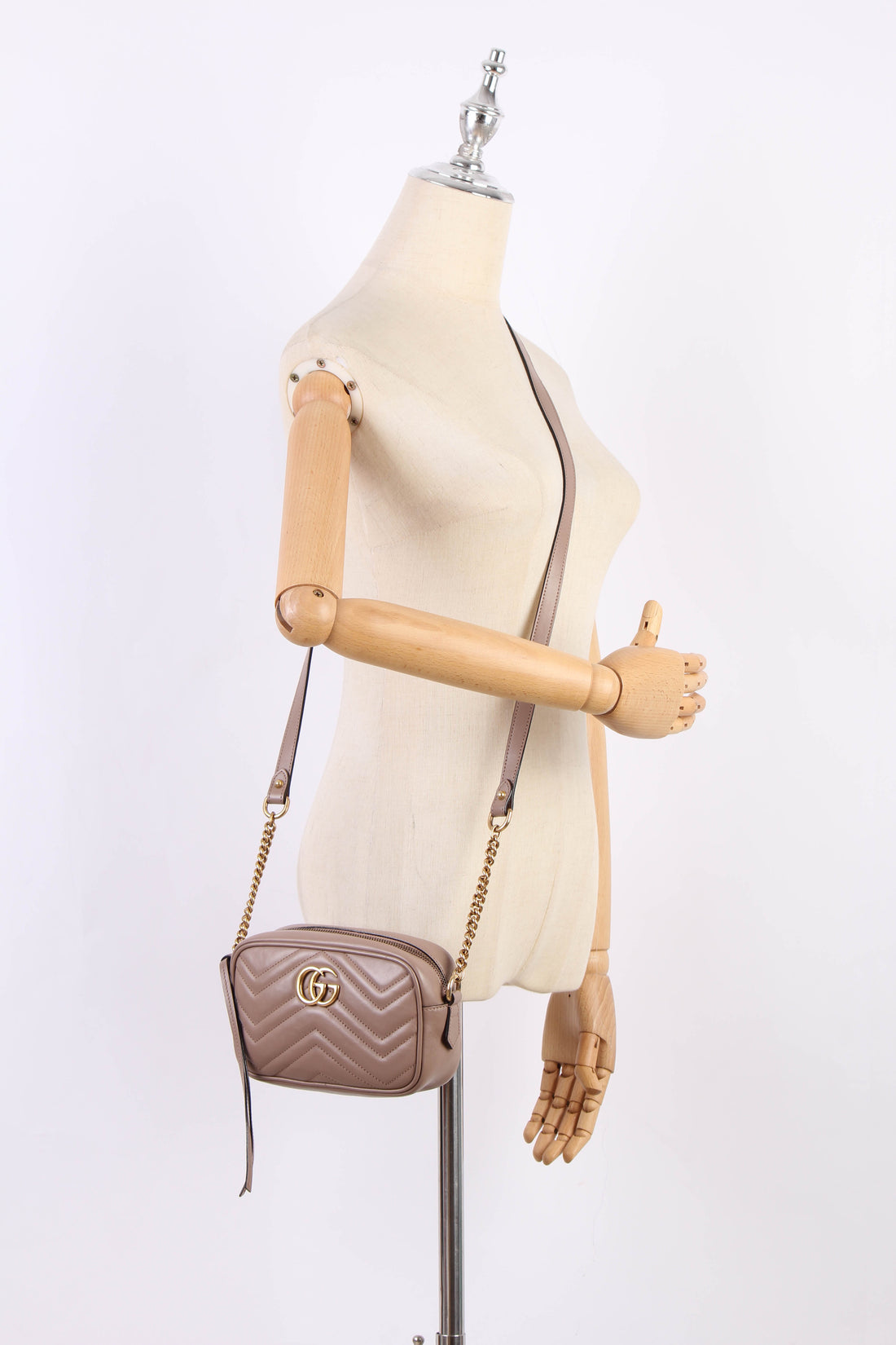 Mini GG Marmont Crossbody Bag 448065