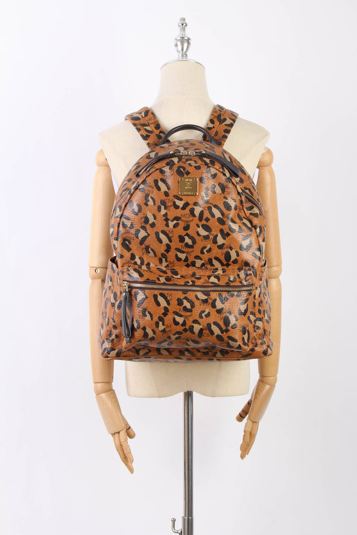 Visetos Leopard Print Backpack