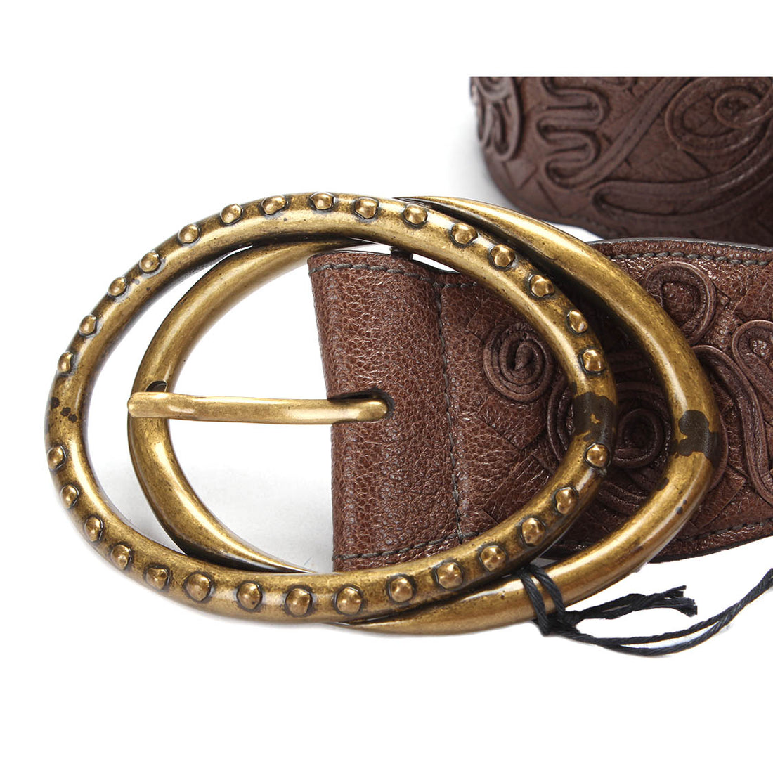 Wide Leather Belt