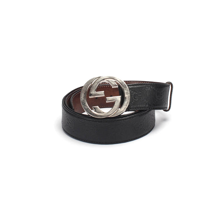 Guccissima Signature Belt 114984