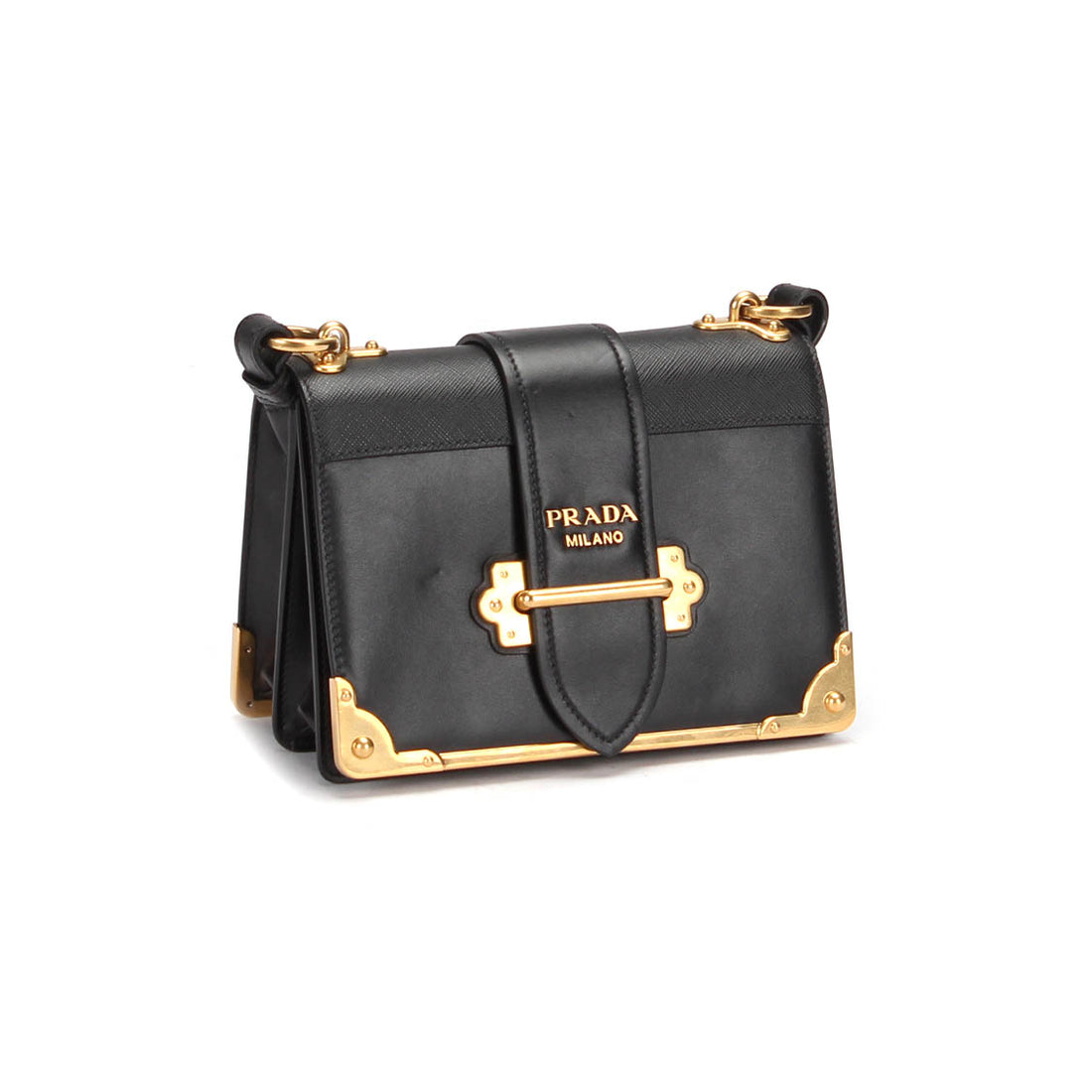 Cahier Leather Crossbody Bag