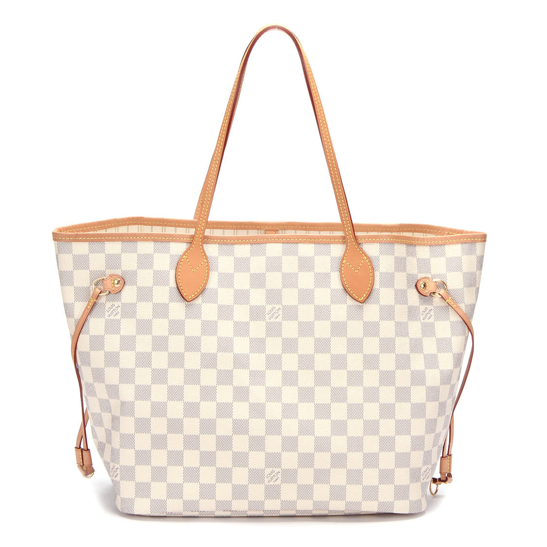 Damier Azur Neverfull MM with Pouch