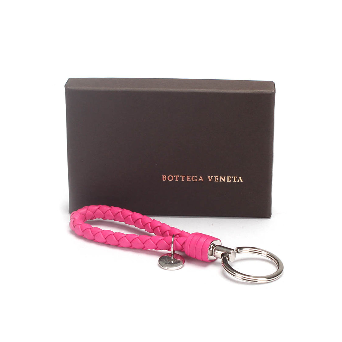 Intrecciato Key Ring