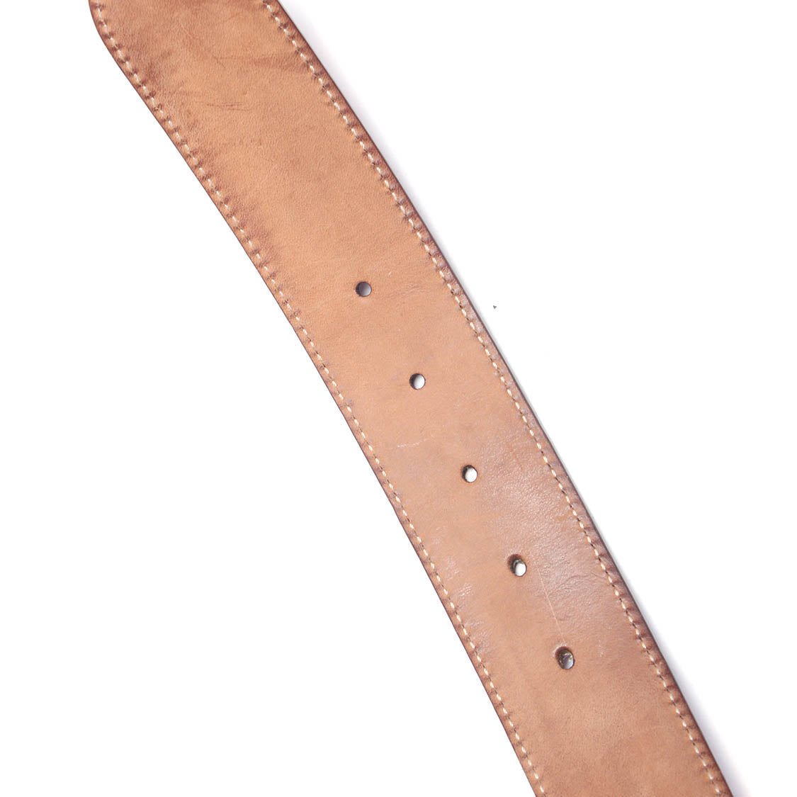 Interlocking G Leather Belt 114876