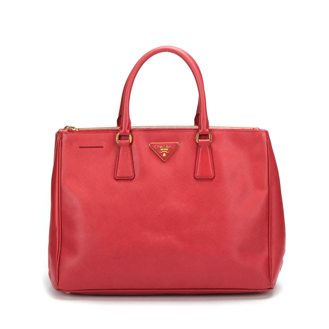 Prada Saffiano Galleria Leather Tote Bag in Good condition