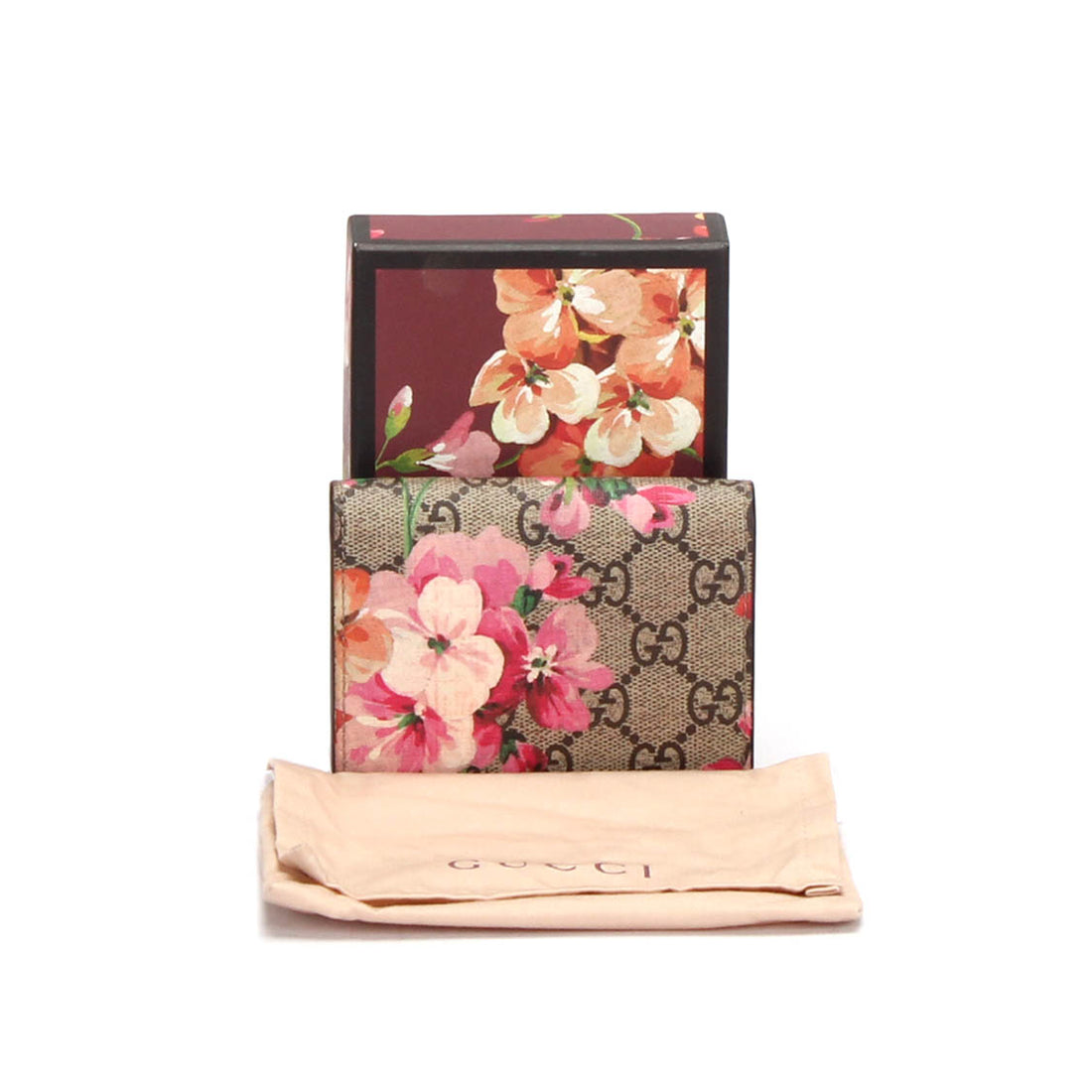 GG Supreme Blooms Small Wallet 410088