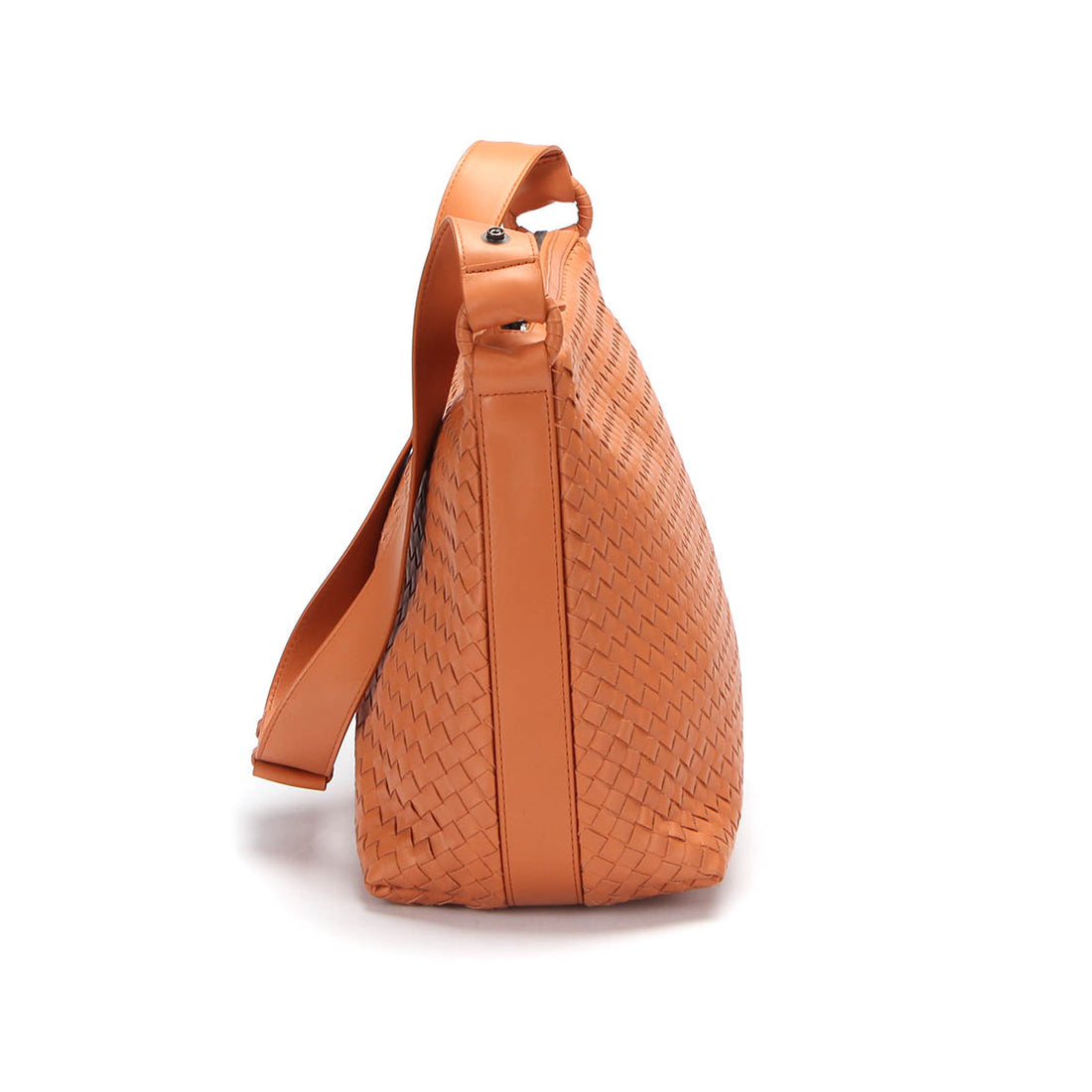 Intrecciato Leather Crossbody Bag