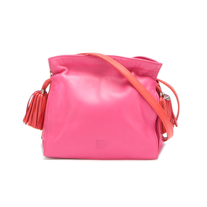 Leather Flamenco Crossbody Bag