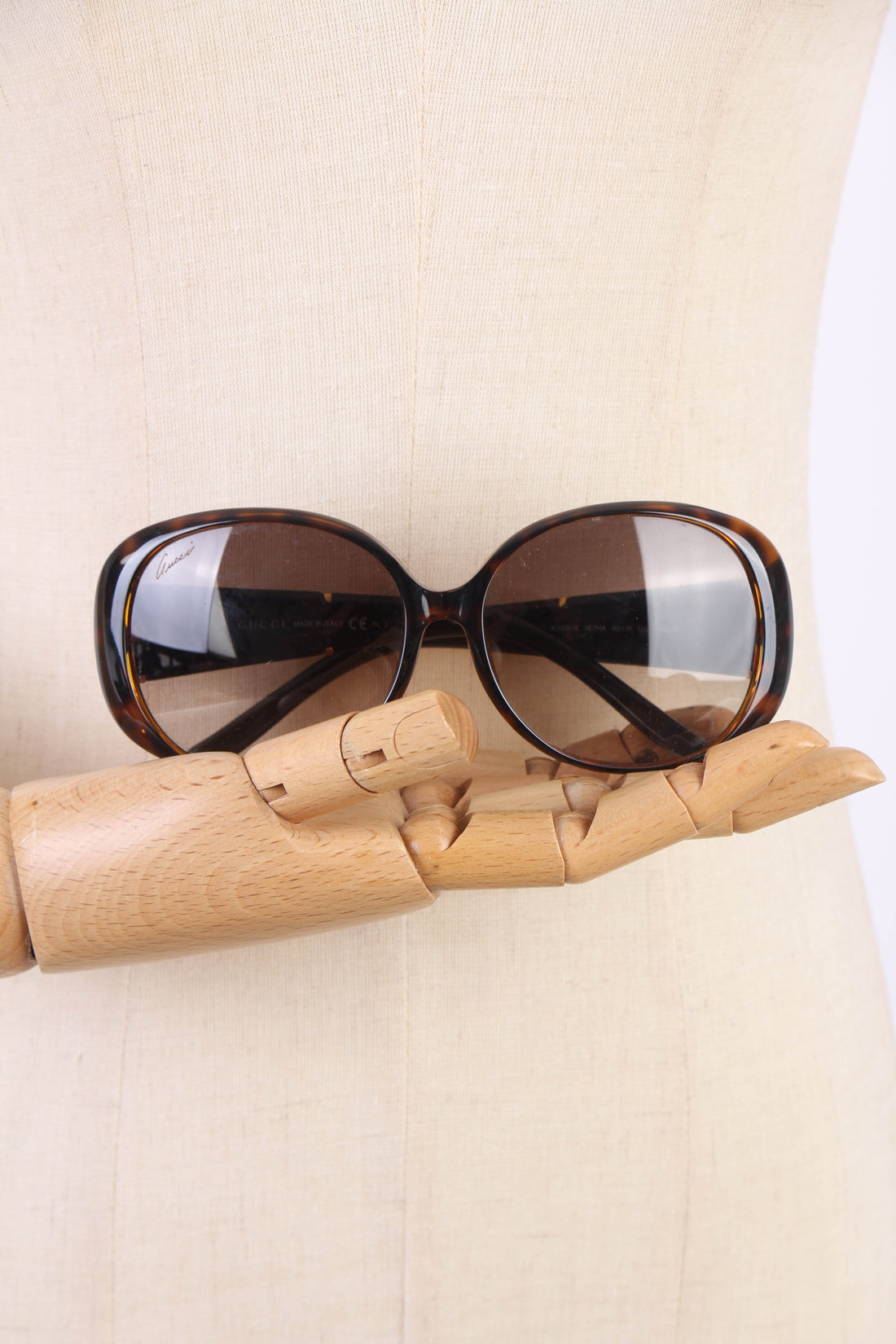 Horsebit Round Tinted Sunglasses GG 3550/K/S