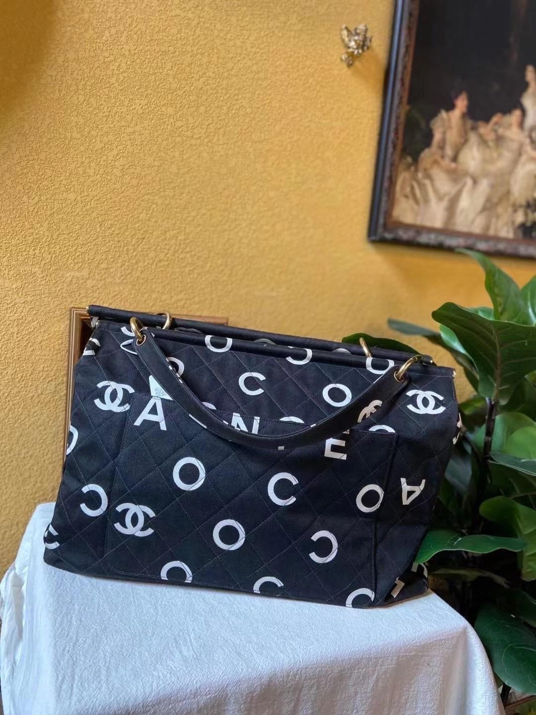 Coco Canvas Shoulder Bag