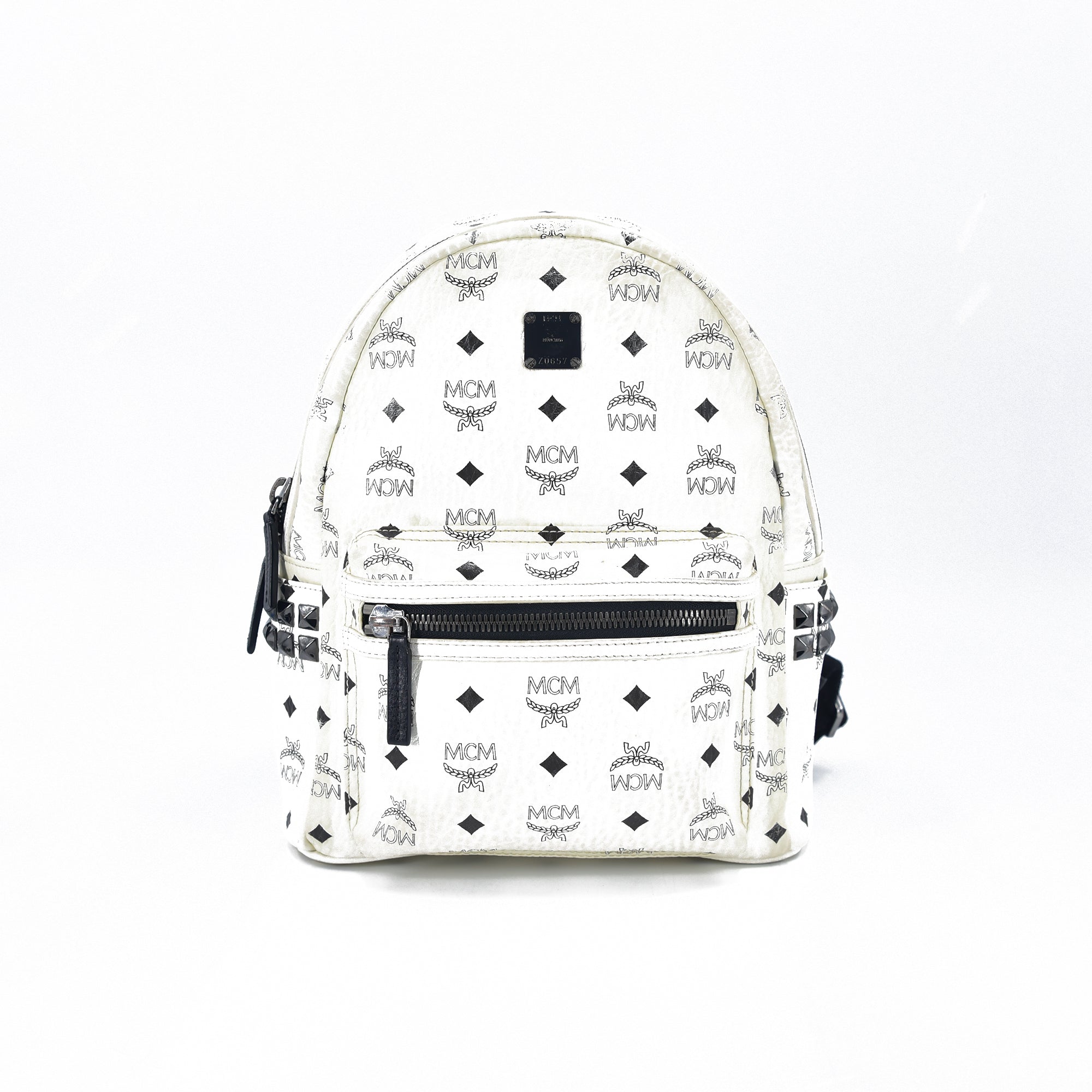 Visetos Leather Small Stark Backpack Z0657