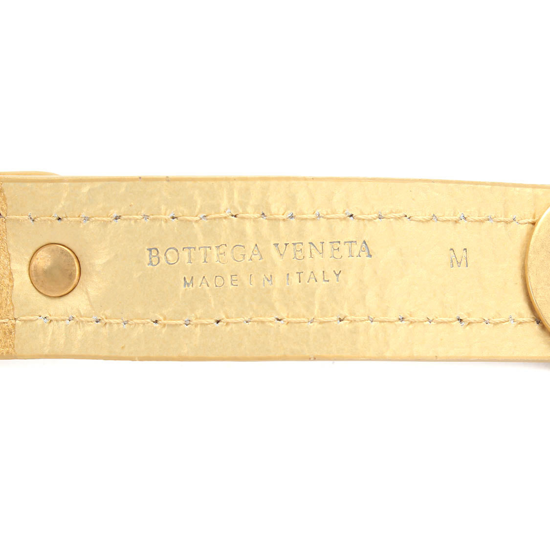 Metallic Leather Belt