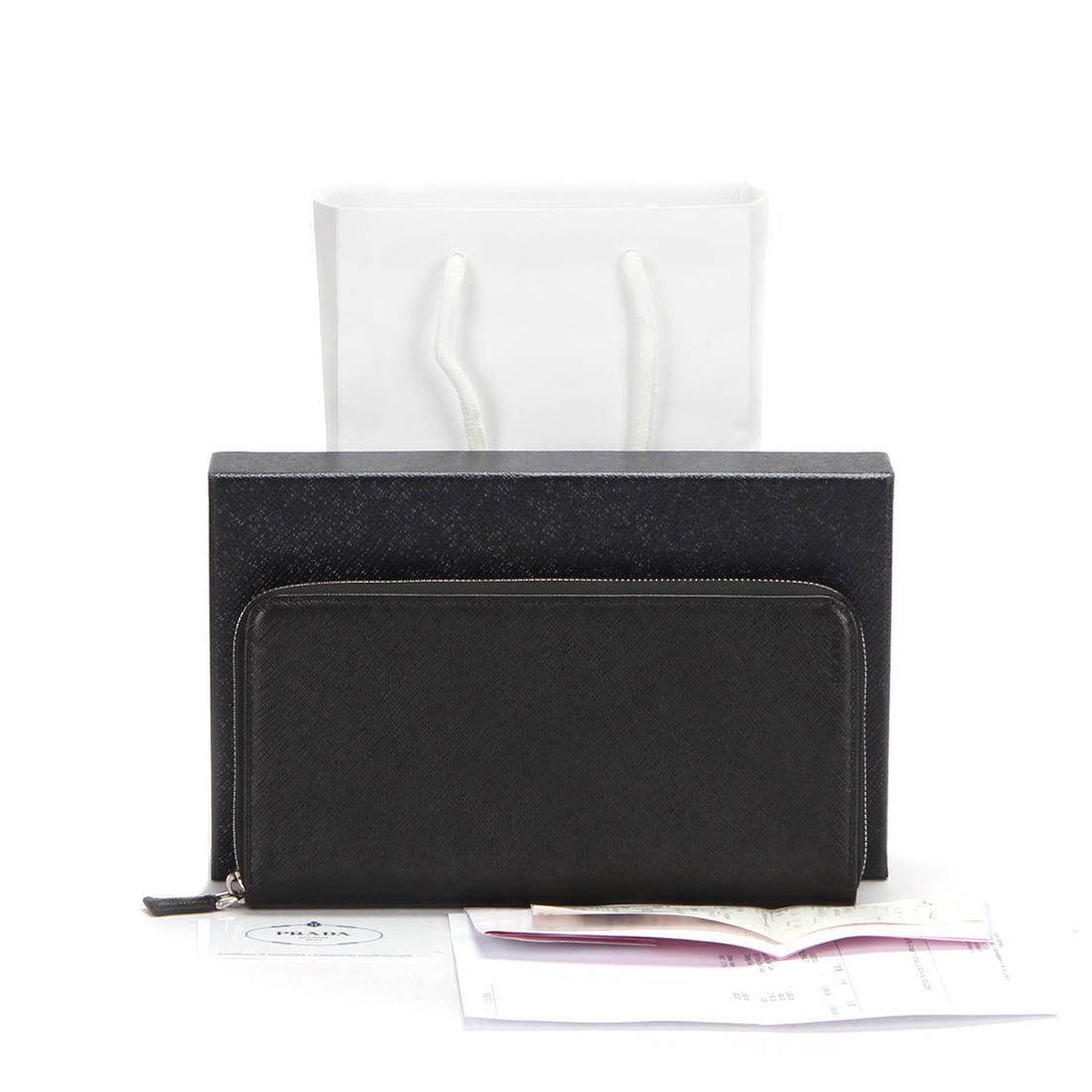 Saffiano Zippy Wallet