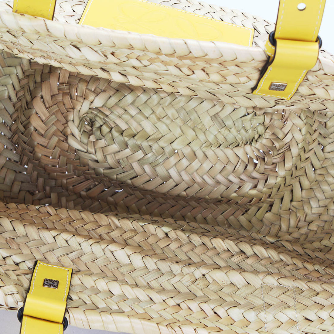 Raffia Basket Tote Bag