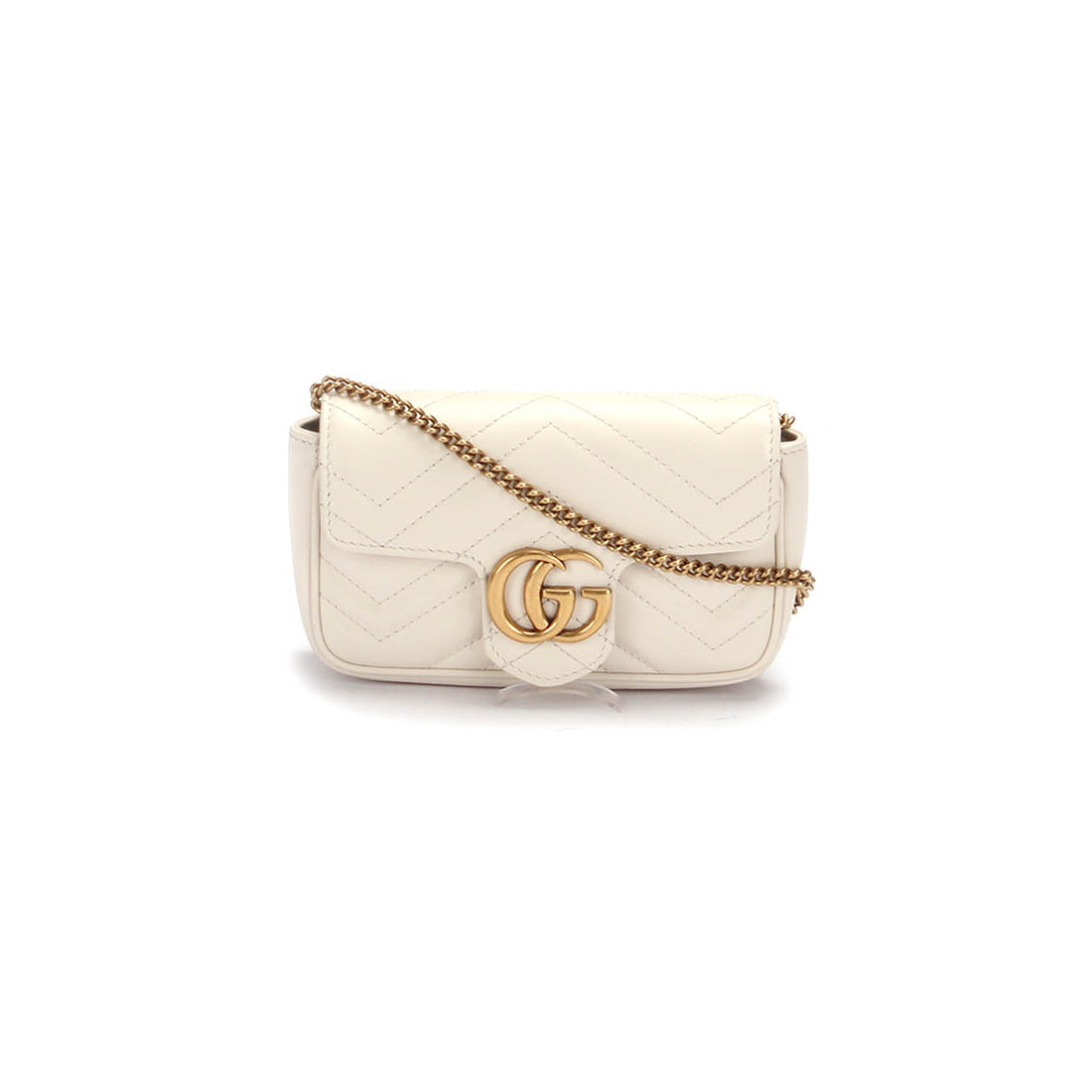 Super Mini GG Marmont Matelasse Crossbody Bag 476433