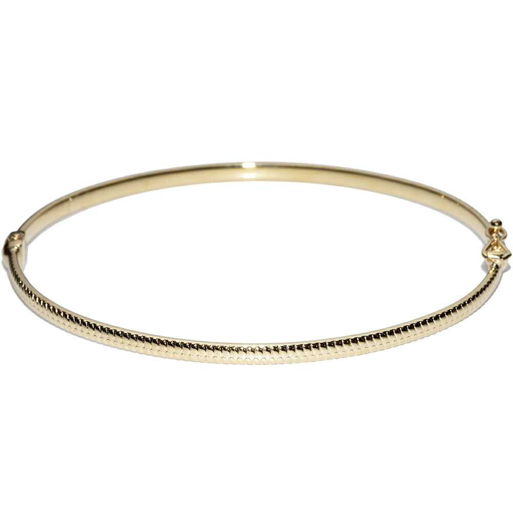 K18YG Gold Bangle Bracelet