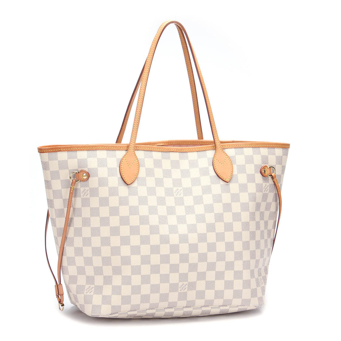 Damier Azur Neverfull MM with Pouch