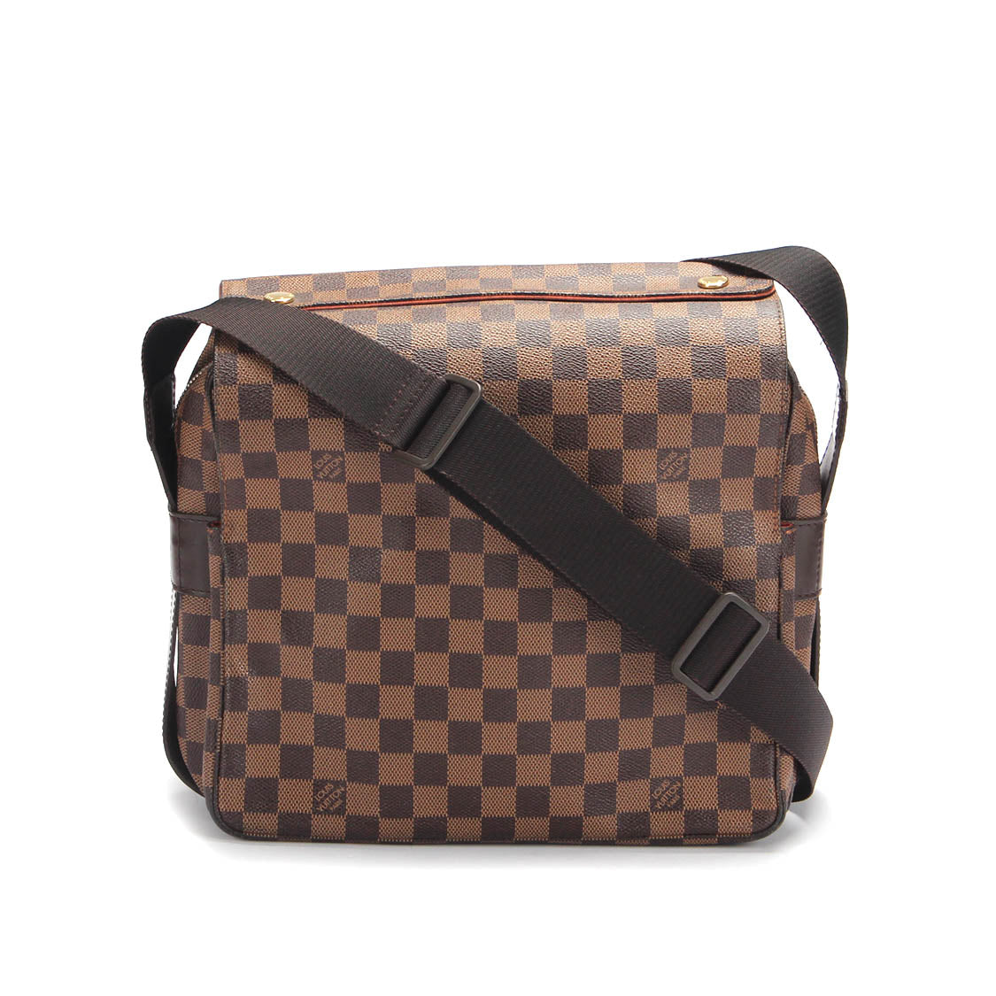 Louis Vuitton Damier Ebene Naviglio Canvas Crossbody Bag in Good condition