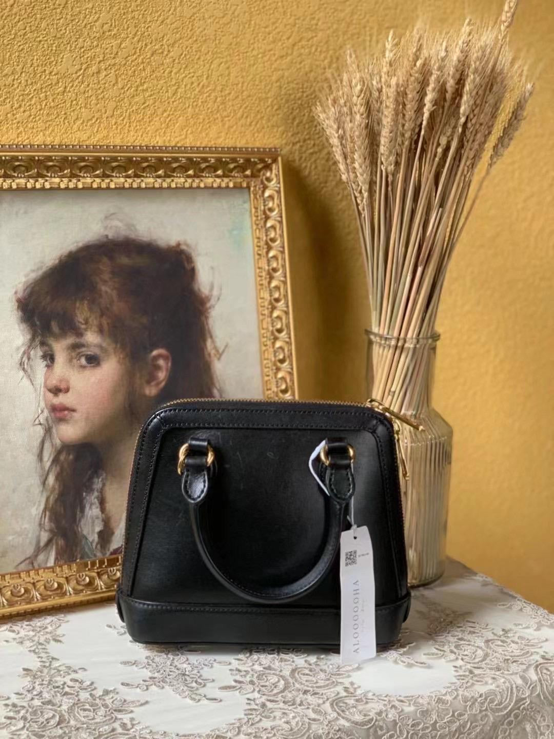 1955 Horsebit Leather Handbag