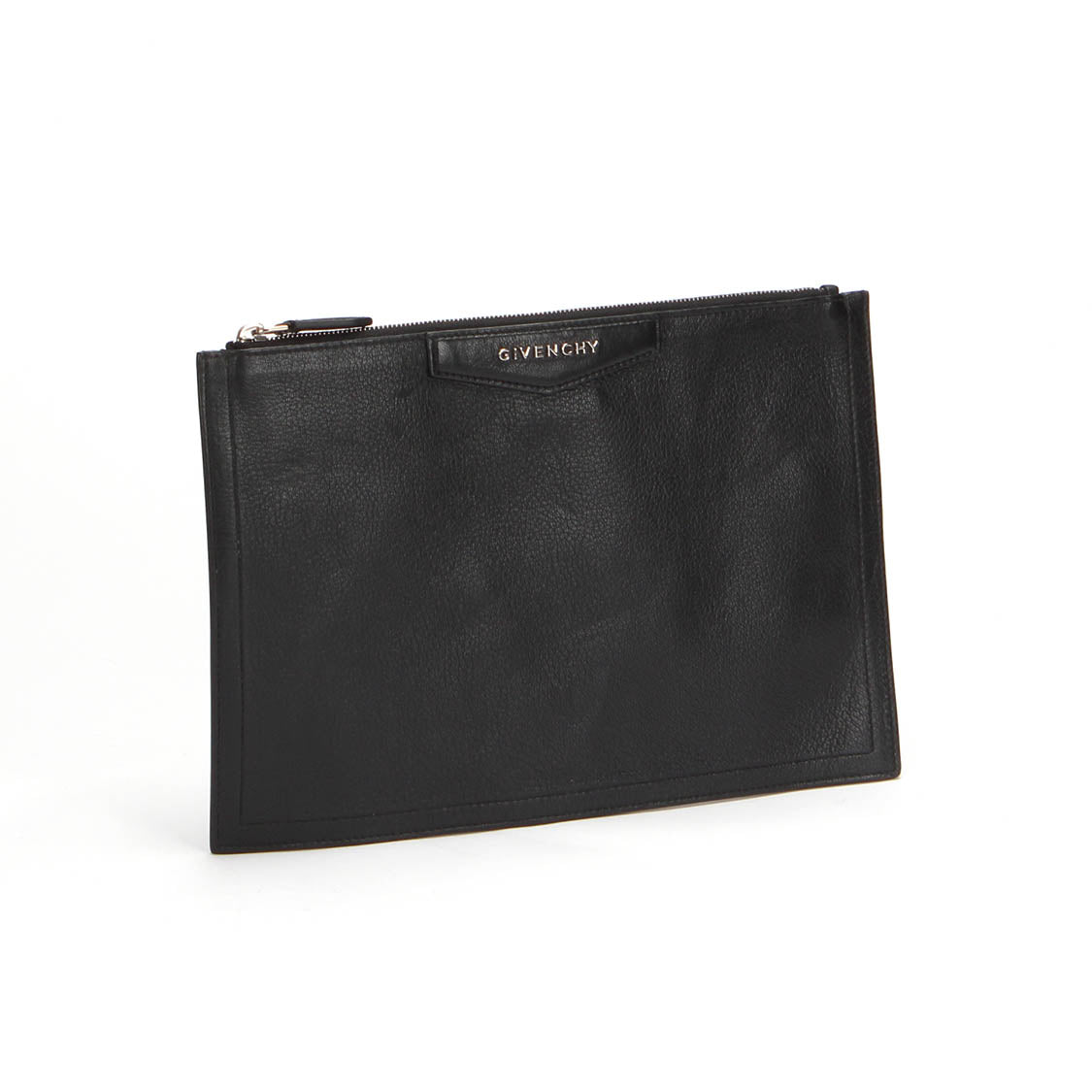 Antigona Leather Clutch Bag