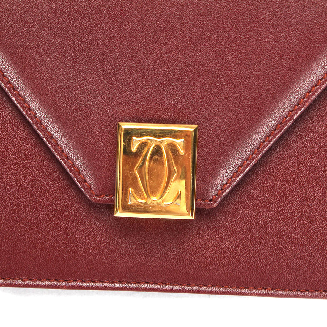 Must De Cartier Leather Shoulder Bag