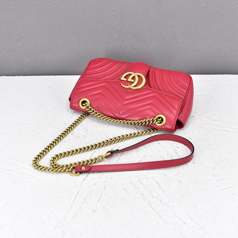 GG Marmont Matelasse Shoulder Bag 443497