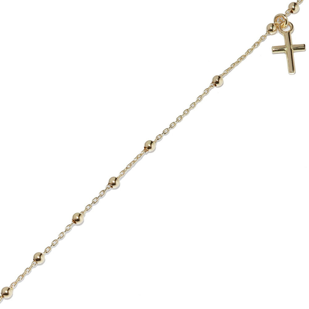 UNOAERRE (Uno A Erre) Bracelet K18YG Cross