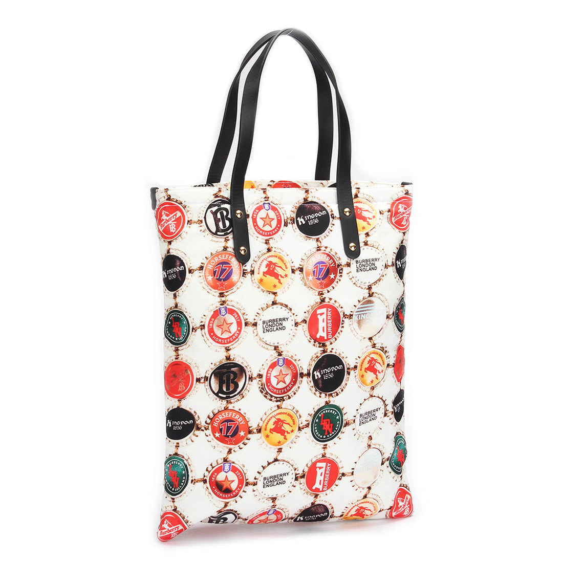 Printed Nylon Tote Bag