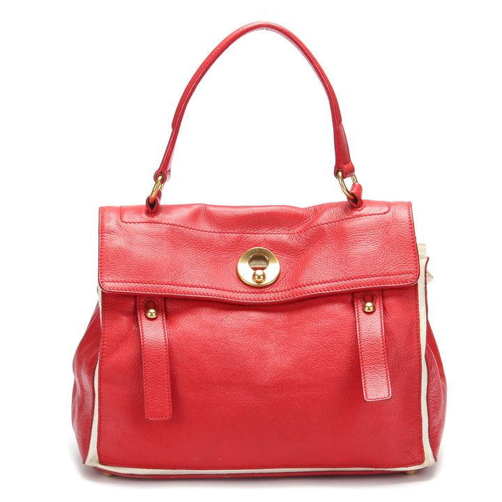 Leather Muse Two Handbag