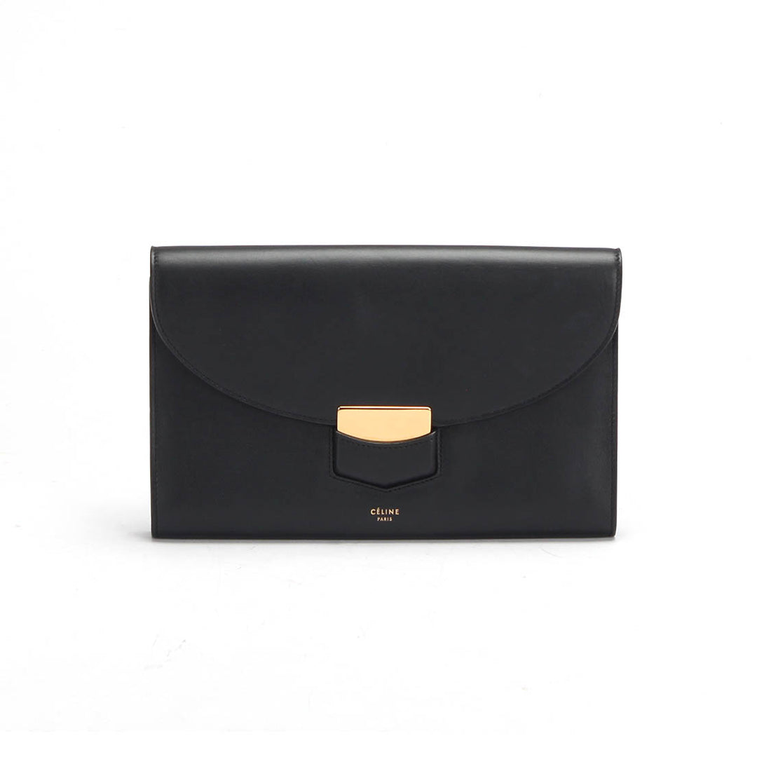 Trotteur Leather Clutch Bag