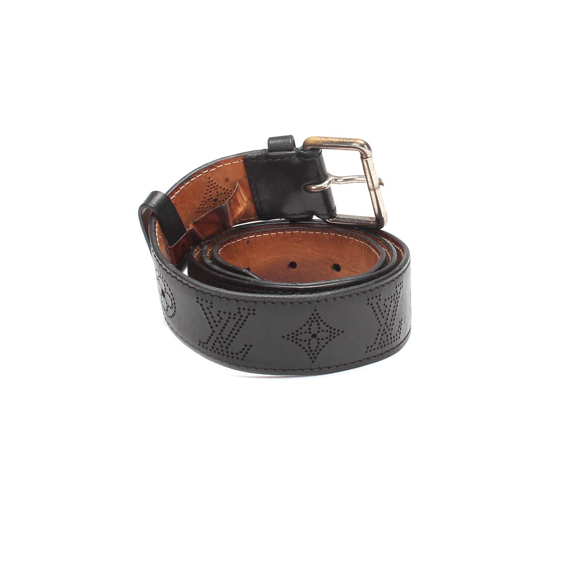 Monogram Perforated Leather Belt