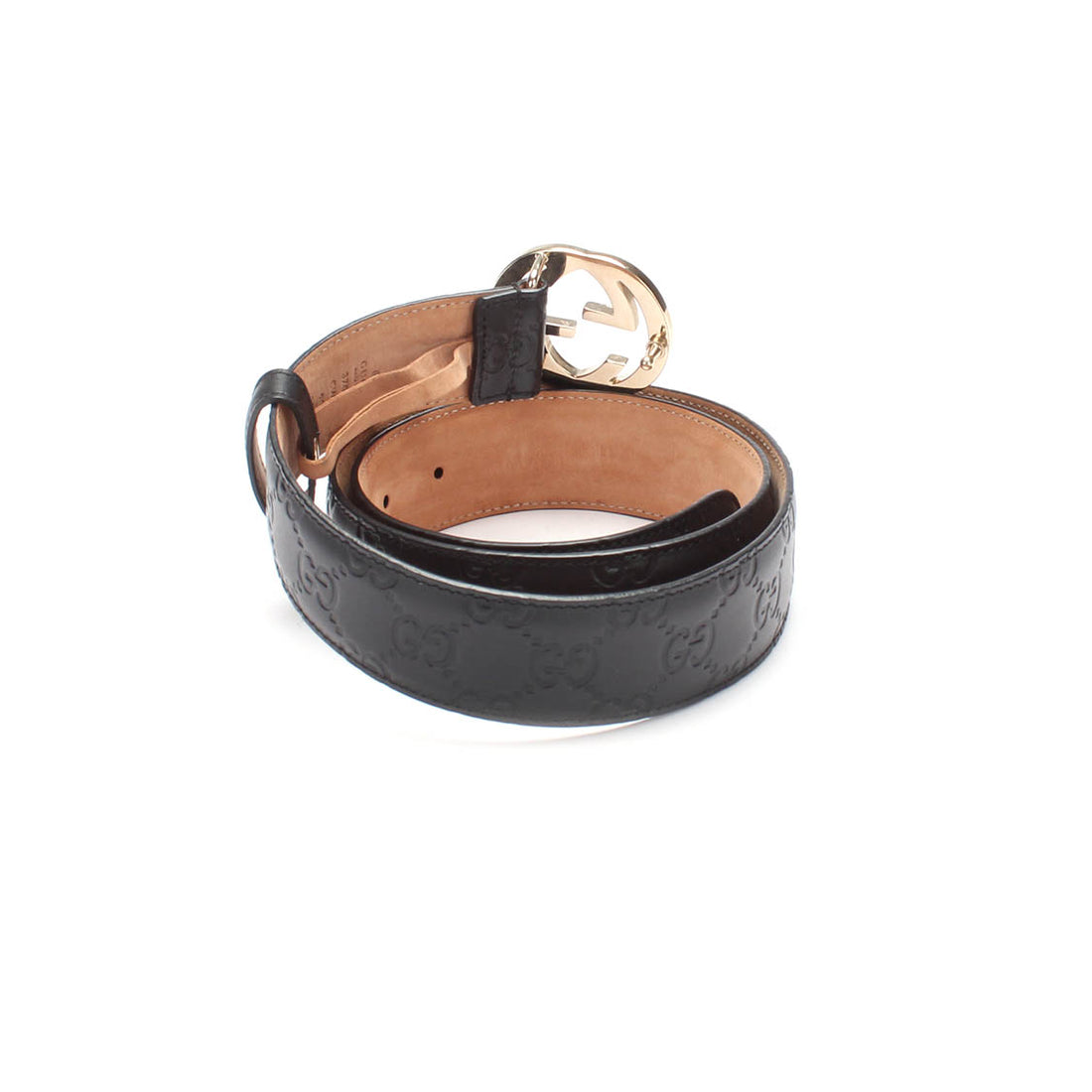 Guccissima Signature Belt 214351