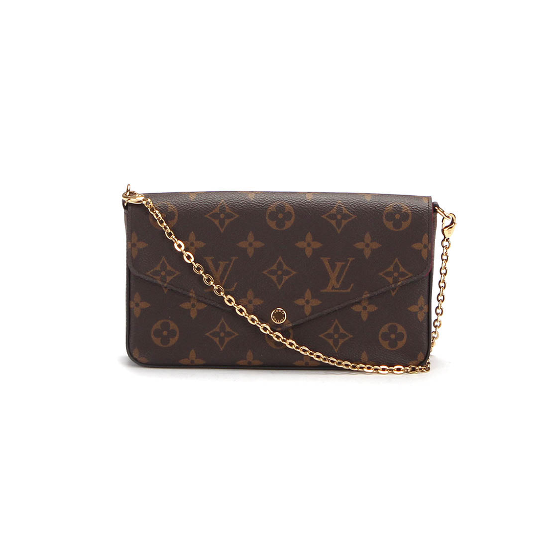 Louis Vuitton Pochette Felicie Womens shoulder bag M61276 brown
