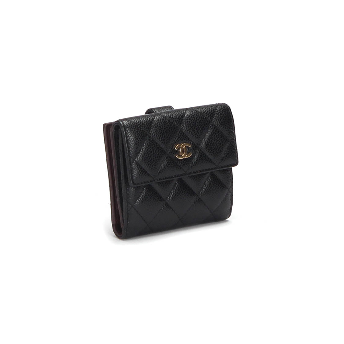 Caviar Compact Flap Wallet A84029