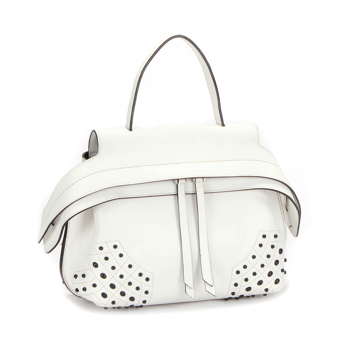 Studded Leather Handbag