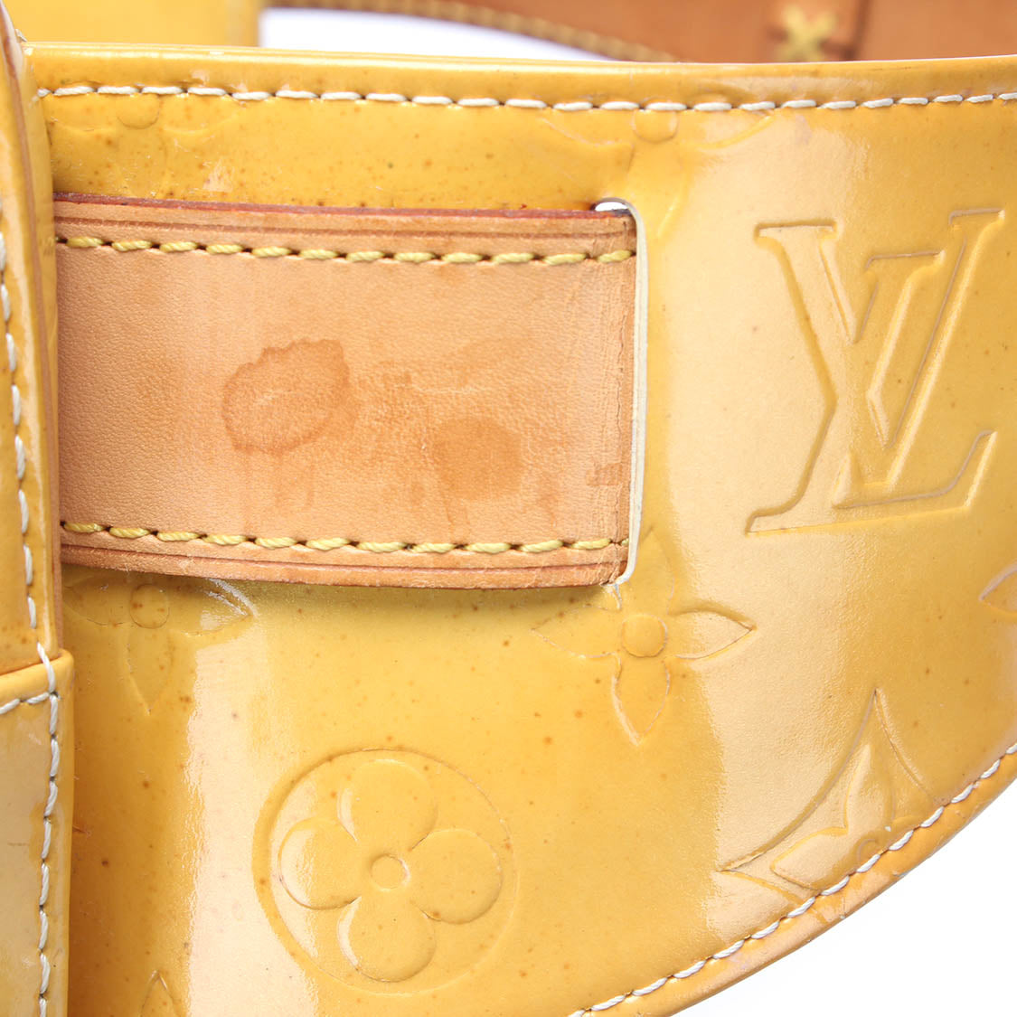 🛑Louis Vuitton Fulton Vernis Monogram Fanny Pack Belt Bag, Luxury