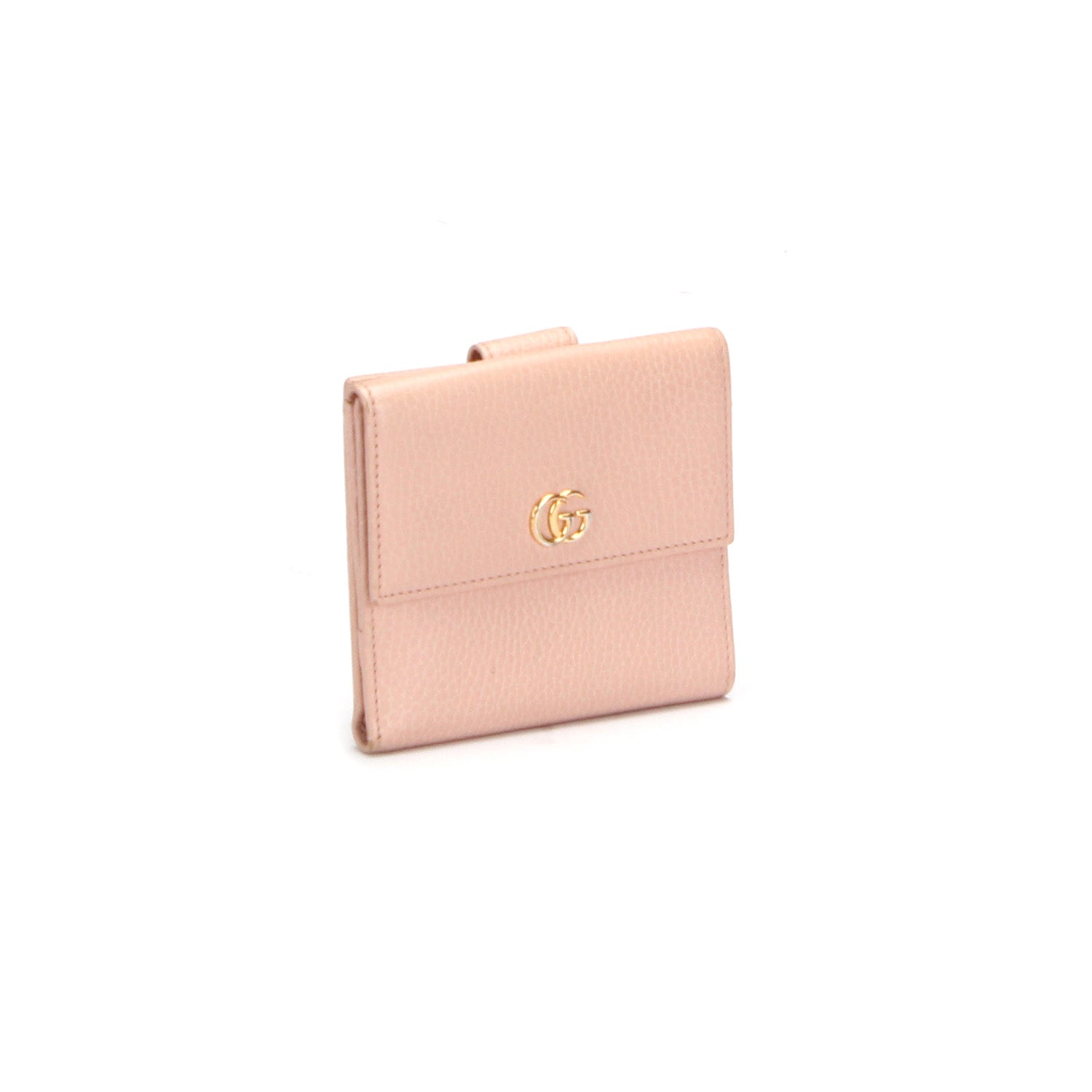 GG Marmont French Flap Wallet 456122
