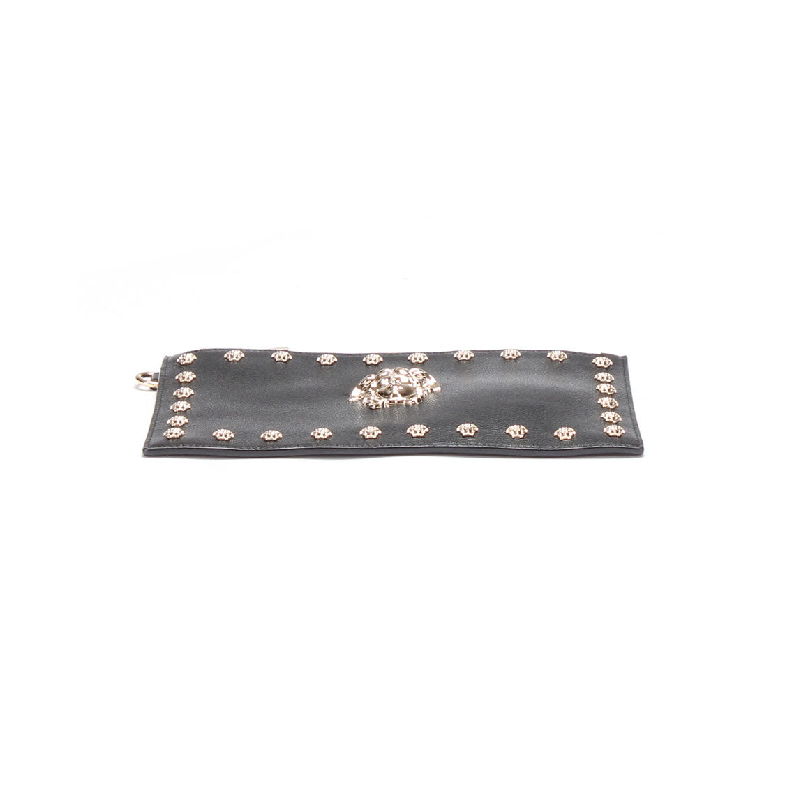 Leather Studded Clutch