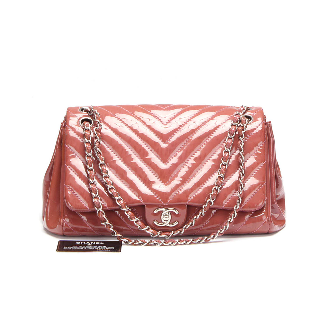 CC Quilted Jumbo Single Flap Bag