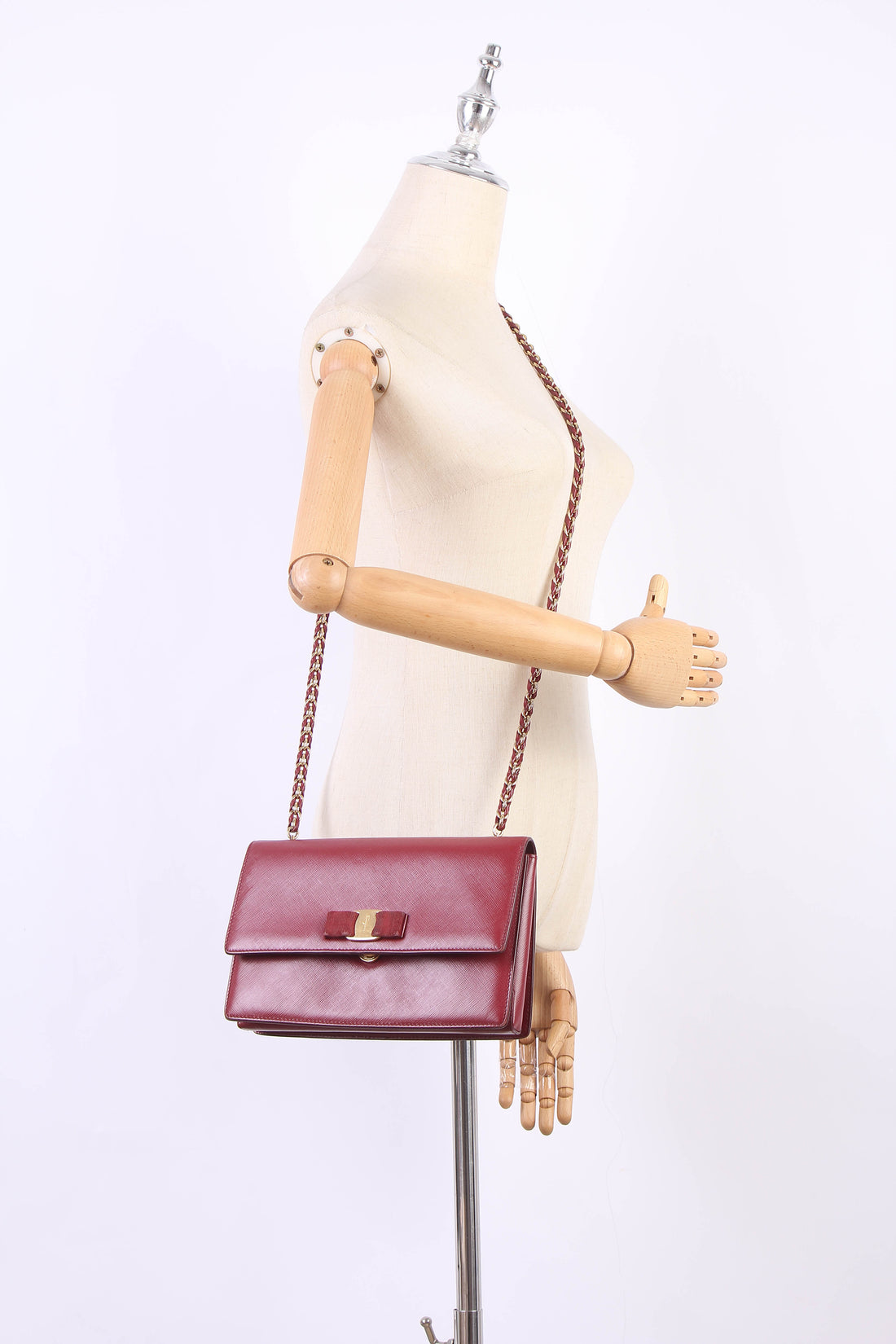 Vara Bow Leather Crossbody Bag