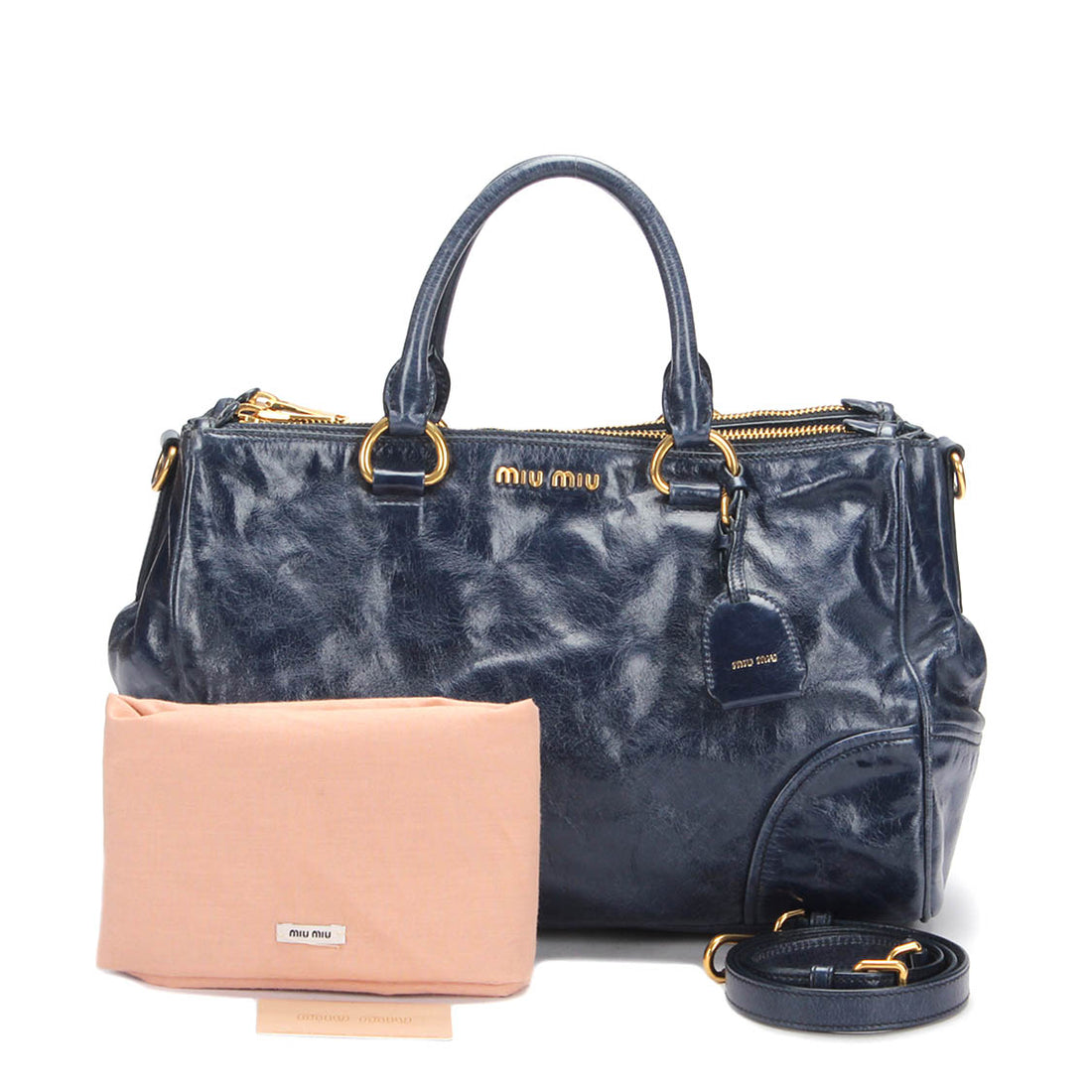 Vitello Shine Shoulder Bag